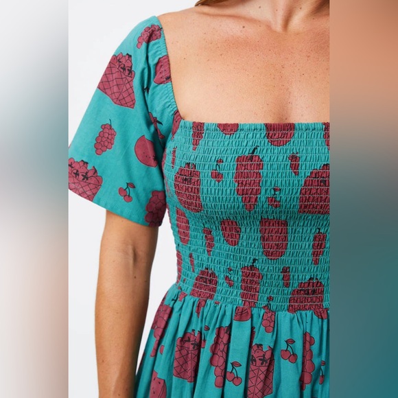 ✨ Mata Traders Teddy Fruity Dress Sz L - Picture 3 of 11